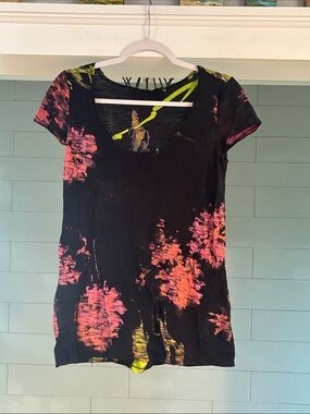 Martin‎ + Osa Black Tee with neon accents